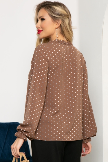 Блуза "Лоретта" (капучино) Б4465