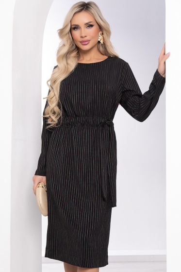 Платье "Мелани" (черное) П8414
