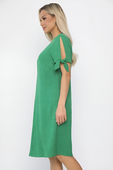 Платье Аленушка (зеленое) П13653-18М