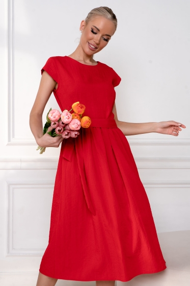 Платье Софи (красное) П13441-45М