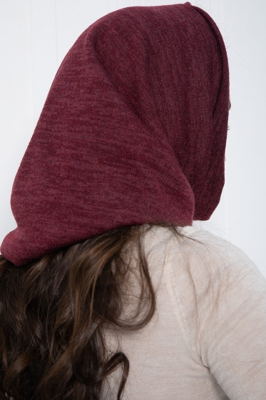 Снуд-капор (вишня) СК4