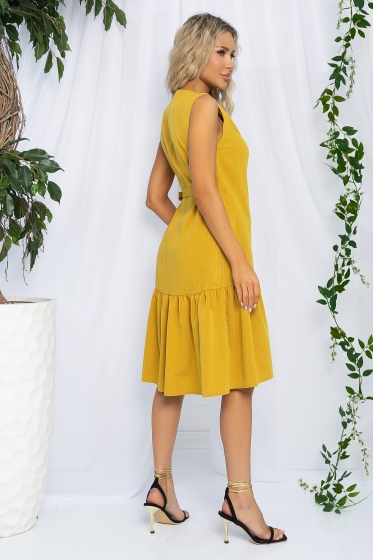 Платье Вальс (желтое) П13032-19М