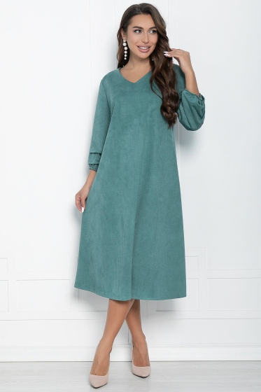 Платье Аглая (зеленое) П10919