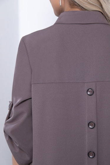 Платье "Сабина" (какао) П7121