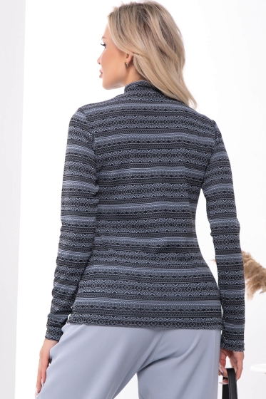 Водолазка "Афина" (серо-голубая) Б7399