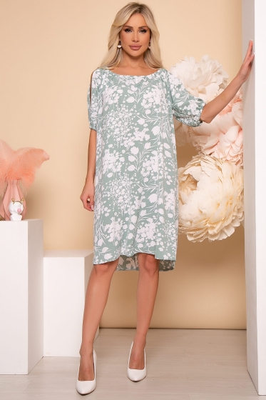 Платье "Прекрасный день" (мята) П3993