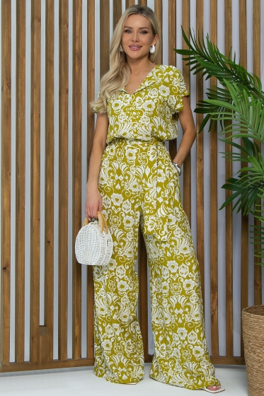 Комбинезон Сезария (зеленое яблоко) К13502-5М