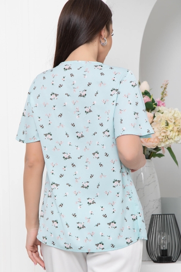 Блуза "Ралина" (мята) Б5953