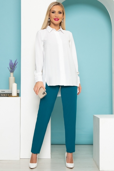 Блуза "Мода в городе" (белая) Б3962