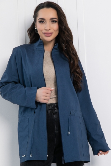 Жакет Эсми (синий меланж) Б12988-44М