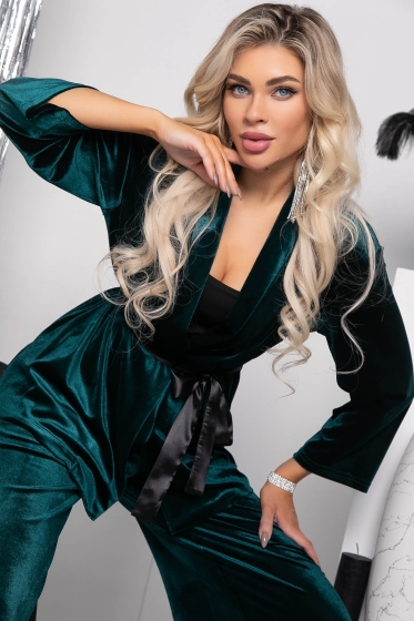 Костюм "Бархатный сезон" (грин) К7784