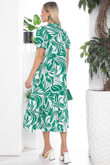 Платье "Круиз" (зеленый) П10266