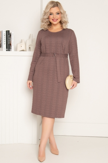 Платье "Винтаж" (пыльная роза) П3329