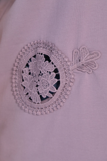 Блуза Время перемен (пыльно-фиолетовая) Б12774-20М