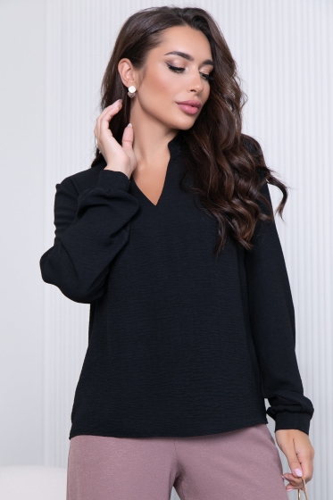 Блуза "Микаэла" (блэк) Б7083