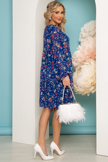 Платье "Милее всех" (цветы) П3558