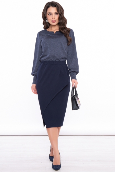 Юбка "Трендовая вещь" (блю) Ю2925