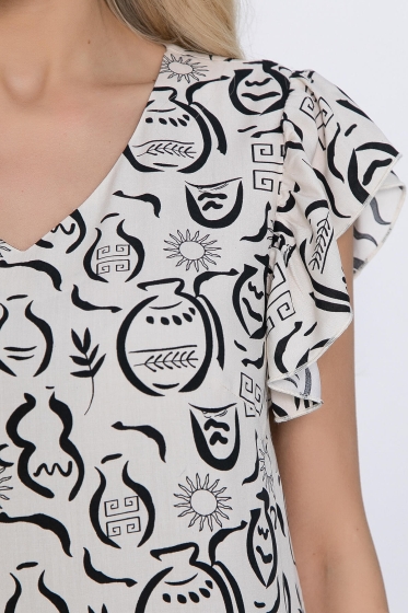 Платье Каролайн (бежевое) П10764