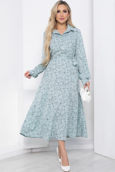Платье "Арвен" (мята) П8355