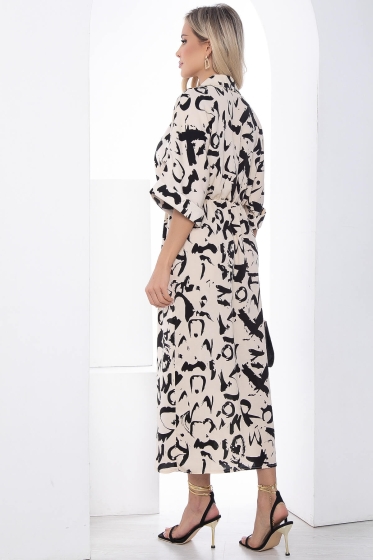 Платье "Алария" (беж) П9082