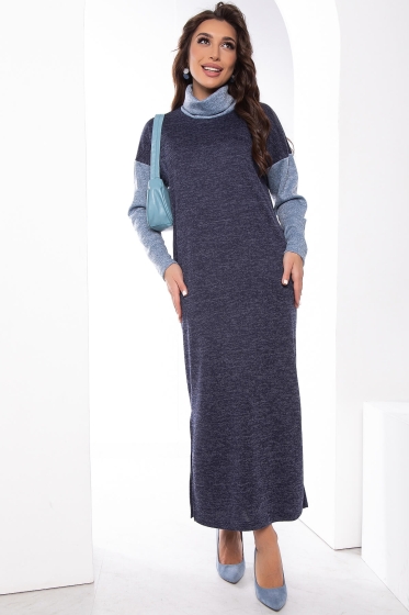 Платье "Мишель" (блю) П8013