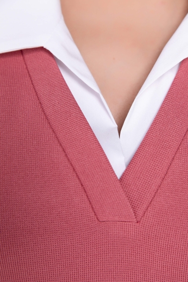 Джемпер "На высоте" (коралл) Б8866