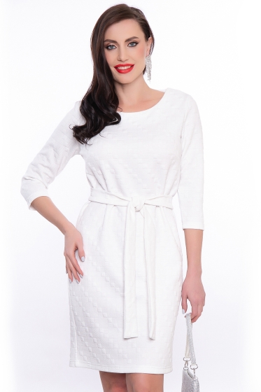 Платье "Сара" (вайт) П3082