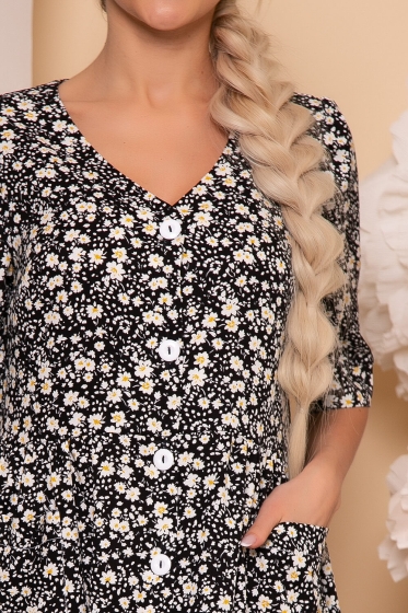 Платье "Флоретта" (блэк) П3886