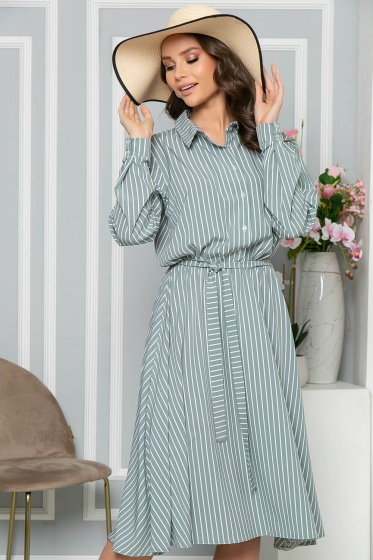 Платье "Джасинта" (олива) П4504