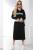 Платье "Спорт шик" (черное) П8515 Платье "Спорт шик" (черное) П8515