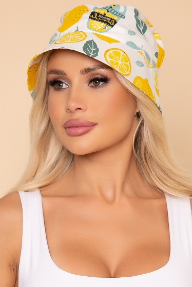 Панама (лимончики, белая) ПН5
