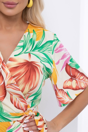 Платье "Сандрин" (желтое) П6762