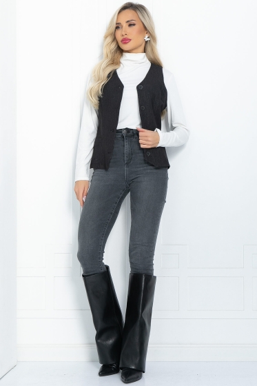 Жилет Делу время (темно-серый) Б11416