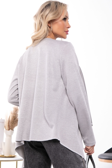 Кардиган "Всеми любимая" (серебро) Б7530