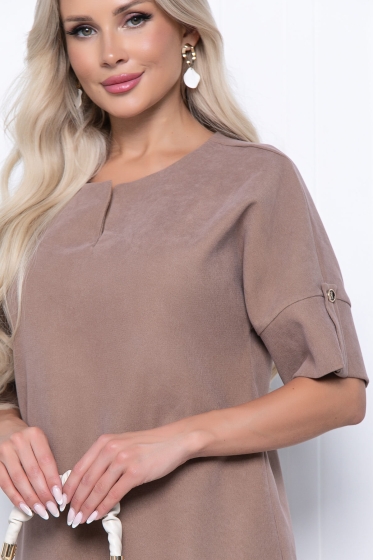 Платье "Персея" П7207 (капучино)