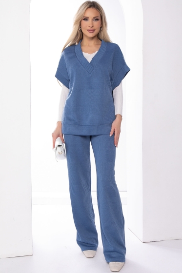 Костюм "Уютный шарм" (джинс) К8230