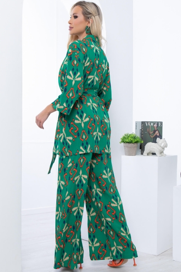 Костюм "Зарина" (яркая зелень) К6750