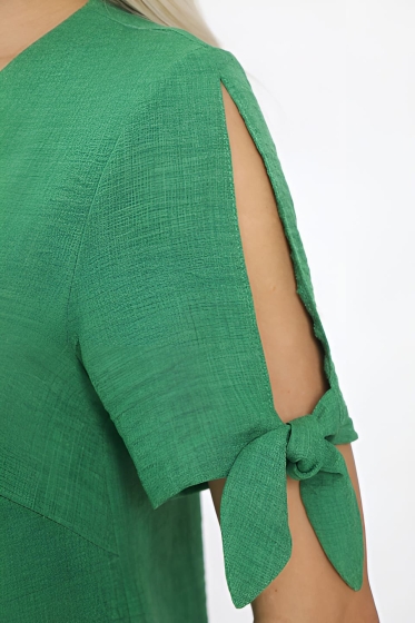 Платье Аленушка (зеленое) П13653-18М