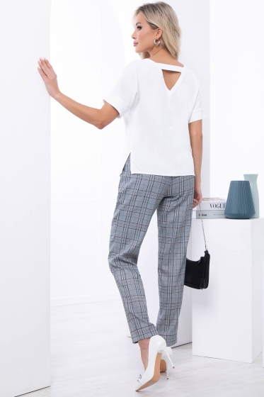 Костюм "Стильное лето" (клетка) К6767