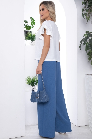 Костюм Городской шик (сине-белый) К10055