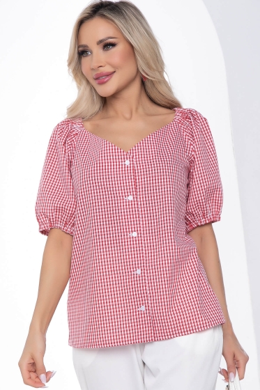 Блуза "Джейн" (красная) Б10001