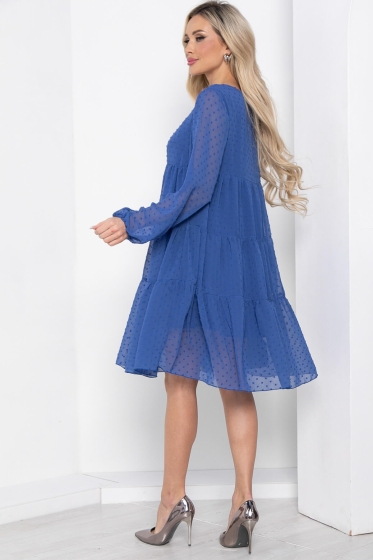 Платье "Милее всех" (электрик) П8661