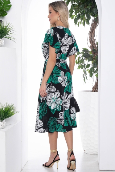 Платье Мелодия любви (черное) П10333