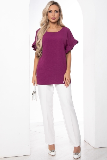 Блуза "Эрика" (фиолет) Б8628