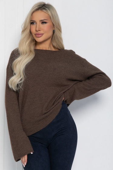 Джемпер Евангелина (ореховый) Б12606-5