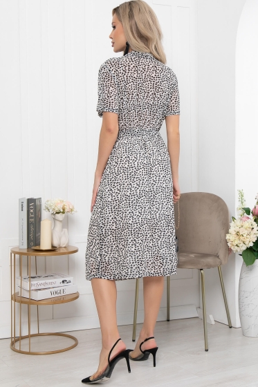 Платье "Яника" (молочное) П6038