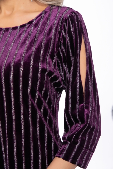 Платье "Торжество" (мерцающий аметист) П7784