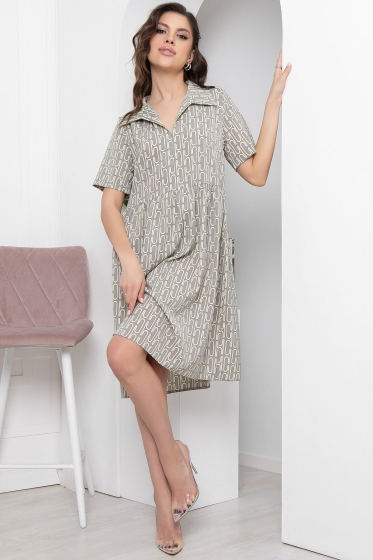 Платье "Гермиона" (грей) П5982