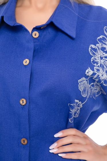 Платье "Мирослава" (синее) П8947