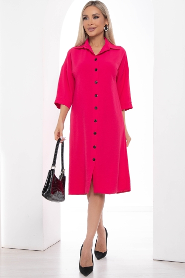 Платье "Кэсси" (фуксия) П8984